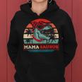 MamasaurusRex Dinosaur Funny Mama Saurus Family Mothers Women Hoodie