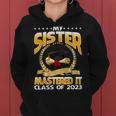 Masters Graduation My Sister Mastered It Class Of 2023 Women Hoodie