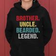 Mens Bearded Brother Uncle Beard Legend Vintage Retro Shirt Funny Funcle Women Hoodie