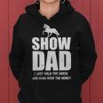 Mens Horse Show Dad Funny Horse Fathers Day Gift Women Hoodie