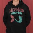 Mermaid Sister Fish Tail Sis Family Security Matching Gift Women Hoodie