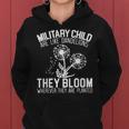 Military Child Are Like Dandelions Military Child Month Women Hoodie