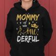 Mommy Of Mr Onederful 1St Birthday First One-Derful Matching Women Hoodie