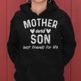 Mother And Son Best Friends For Life Mom Women Hoodie