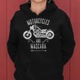 Motorcycles And Mascara Motorcycle Gift For Womens Women Hoodie