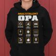 Multitalent Opa Hoodie mit lustigen Icons, Hoodie für Großväter