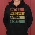 Mutter Video Gaming Legende Vintage Video Gamer Frau Mama Frauen Hoodie