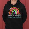 My Aunt Is Definitely Cooler Than My Dad Niece Nephew Women Hoodie