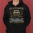 Oldtimer Model Jahrgang 1963 Special Edition Herren Lustiges Frauen Hoodie