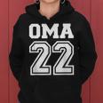 Oma 2022 Schwangerschaft Verkünden V2 Frauen Hoodie