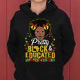Pretty Black And Educated I Am The Strong African Queen V5 Women Hoodie