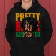 Pretty Black And Educated Woman Black Queen Black History Women Hoodie