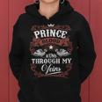 Prince Blood Runs Through My Veins Family Name Vintage Women Hoodie