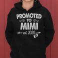 Promoted To Mimi Est 2020 Fathers Day Mother Day Women Hoodie