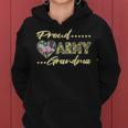 Proud Army Grandma Us Flag Dog Tag Military Grandmother Gift Women Hoodie