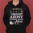 Proud Army National Guard Mom Veteran Women Hoodie
