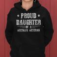 Proud Daughter Of A Vietnam Veteran Daughter Hero Veteran Women Hoodie