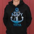 Proud Navy Yaya Geschenk Lover Veteranen Day Frauen Hoodie