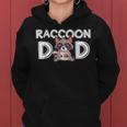 Raccoon Dad Trash Panda Daddy Fathers Day Gift Raccoon Gift For Mens Women Hoodie
