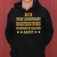 Registered Nurse Job Title Mitarbeiter Registered Nurse Frauen Hoodie