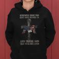 Remember Those Who Have Gone Before Us And Thanks God Women Hoodie
