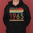 Retro Vintage 1965 Geburtstag Hoodie für Männer und Frauen