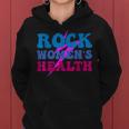 Rock Womens Health Groovy Design For Women Women Hoodie