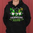 Shenanigans Squad Gnomes Shamrock Happy St Patricks Day Women Hoodie