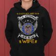 Shes Not Just A Us Military Veteran She Is My Wife Women Hoodie