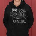 Sohn Bruder Gaming Legend Gaming Nage Boys Gamer Frauen Hoodie