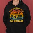 Sonnenblume Senior Proud Neffe Klasse 2023 Graduate Vintage Frauen Hoodie