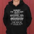 Sorry I Am Already Taken By A Freaking Awesome Girl Gifts Women Hoodie