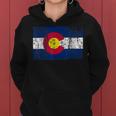 State Of Colorado FlagGift For Men Women Vintage Women Hoodie