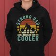 Strong Dad Workout Like A Regular Dad But Cooler Sporty Dad Fathers Day Women Hoodie