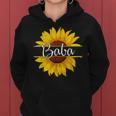 Summer Vintage Yellow Sunflower Graphic Sunflower Baba Women Hoodie