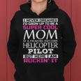 Super Cool Mom Of Helicopter Pilot Tshirt Mothers Day Gift Women Hoodie