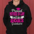 Super Proud Mother In Law Of 2023 Graduate Awesome Family Women Hoodie