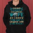 Super Sexy Wife Awesome Grumpy Old Camping Man Camper Camp Women Hoodie