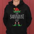 Survivalist Elfenhemd Familie Passender Pyjama Weihnachten Frauen Hoodie