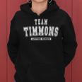 Team Timmons Lifetime Member Family Last Name Women Hoodie