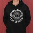 The Man The Myth The Legend For Nonno Women Hoodie