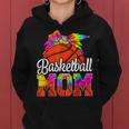 Tie Dye Basketball Mom Basketball Mama Sport Mothers Day Women Hoodie