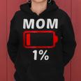 Tired Mom Low Battery Tshirt Women Mothers Day Gift Women Hoodie