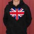 Union Jack British Flag Heart British Isles Mens Womens Women Hoodie