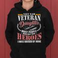 Vietnam Veteran Daughter American Flag Military Us Patriot V2 Women Hoodie