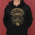 Vintage 1953 The Man Myth Legend 70Th Birthday Gifts For Men Women Hoodie