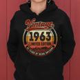Vintage 1963 Limited Edition 60 Year Old Gifts 60Th Birthday V2 Women Hoodie