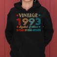 Vintage 1993 Limitierte Auflage 30 Jahre Alt Geburtstag Frauen Hoodie