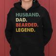 Vintage Beard Husband Dad Bearded Legend Men Frauen Hoodie