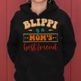 Vintage Blippis Is A Mom Best Friends For Men Women Kids Women Hoodie